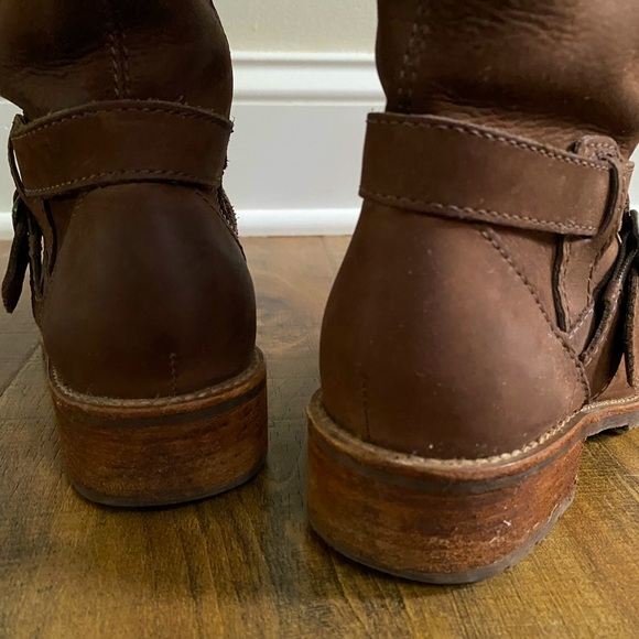 L.L. Bean Womens Brown Leather Waterproof Riding Boots Size 6 - Picture 6 of 12